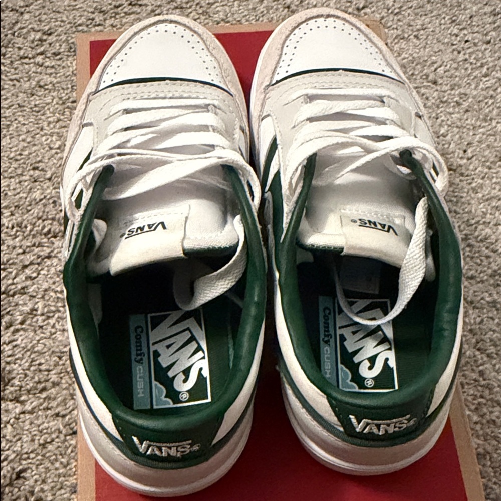 Vans Lowland CC Sneakers - Court Green and White - Picture 4 of 6